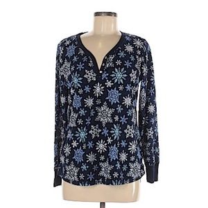 Comfy Nautical pajama/lounge top Size Medium